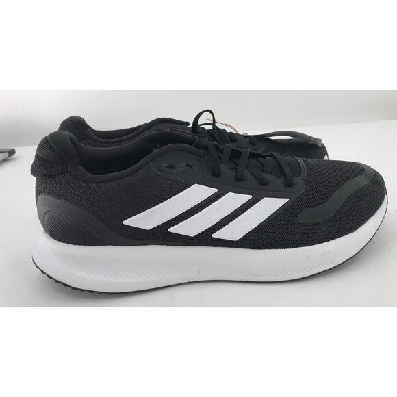 Adidas Run Falcon 5 Sneaker Shoes Women’s Size 10 Black White - Picture 2 of 12